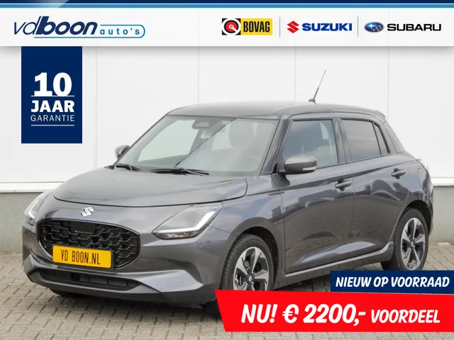 Suzuki Swift 1.2 Style Smart Hybrid | € 2200,- DEALERKORTING! | Snel Rijden!