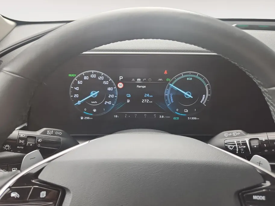 Kia Niro 1.6 GDi PHEV DynamicPlusLine | Leder | Navi | Camera | Stoel + Stuurverwarming | Elektr. Achterklep | Head-Up Display |