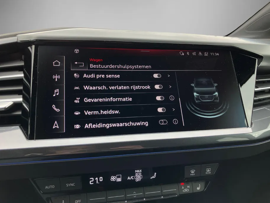 Audi Q4 Sportback e-tron 45 S Edition 82 kWh 210kW/286PK · Leder · Stoelverwarming · Navigatie · Apple/Android Car Play ·
