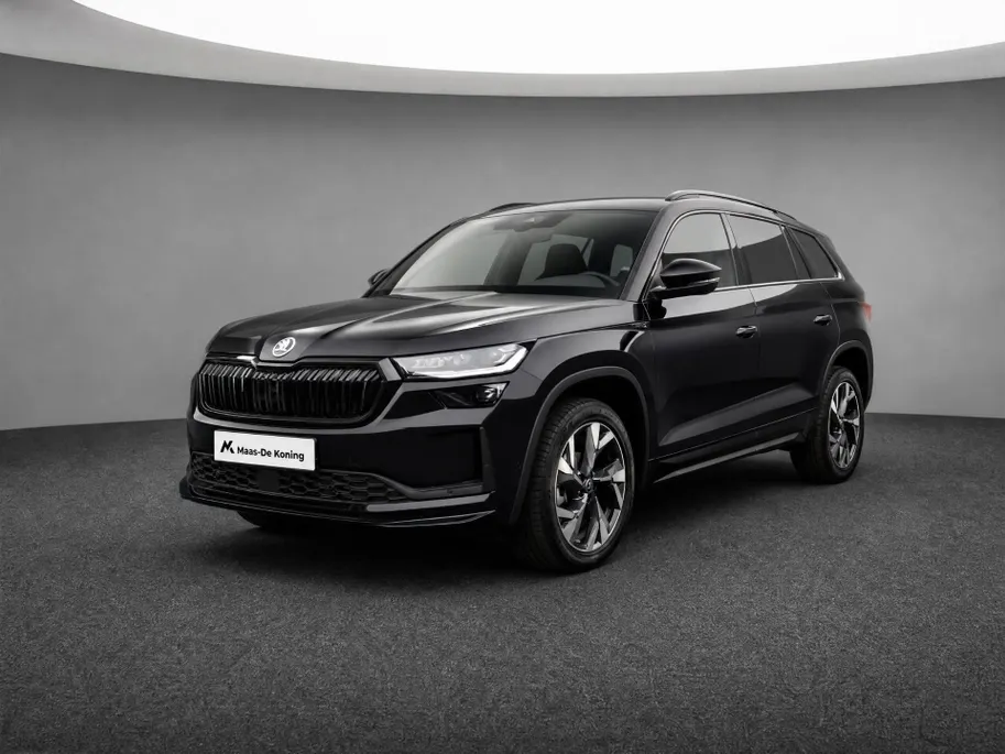 Škoda Kodiaq 1.5 TSI 204pk DSG PHEV Sportline Business · Wegklapbare Trekhaak · 360 Camera · Canton Audio · Apple/Android Car Play · 19'' Inch · Garantie t/m 09-03-2030 of 100.000km