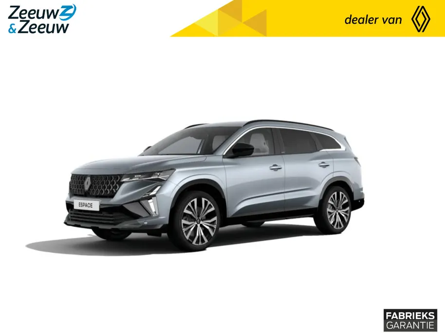 Renault Espace E-Tech full hybrid 200 iconic 5p. Nieuw model | Nu te bestellen met € 1.000,- korting! | NU met GRATIS 5 jaar fabrieksgarantie | Financier tegen slechts 2,9% rente
