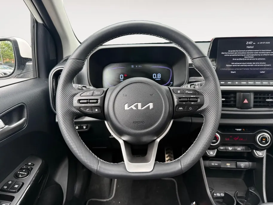 Kia Picanto 1.0 DPI GT-Line | AUTOMAAT | Climate Control | Cruise Control | Camera | Navigatie | Stoelverwarming | Stuurverwarming | Bluetooth | Apple Carplay/Android Auto |