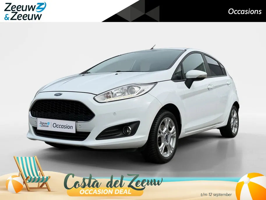 Ford Fiesta 1.0 Style Ultimate | Dealer onderhouden | NL auto | Navigatie | Parkeersensoren voor en achter | Achteruitrijcamera | 15' lichtmetalen velgen | Airco | Cruise control | Bluetooth | Privacy glas | Bovag garantie |
