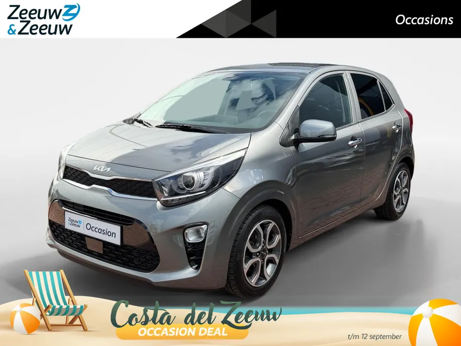 Kia Picanto 1.0 DPi DynamicPlusLine | Zeer compleet | Navigatie | Apple CarPlay & Android Auto | Lichtmetalen velgen | Dealer onderhouden | Fabrieksgarantie t/m 8-2029 |