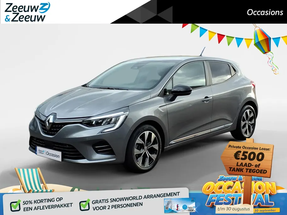 Renault Clio 1.0 TCe 90 Evolution Navigatie | Camera | Bluetooth | Parkeersensoren | LMV | Airco | 12 Maanden BOVAG Garantie
