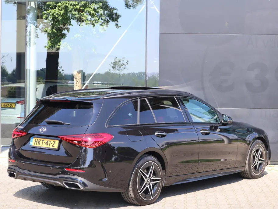 Mercedes-Benz C-Klasse Estate 300 e AMG Line l Trekhaak l Panoramadak l stoelverwarming l Leder