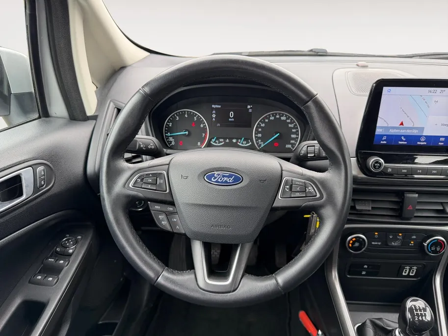 Ford EcoSport 1.0 EcoBoost Trend Ultimate | Dealer onderhouden | NL auto | Cruise control | Parkeersensor achter | Achteruitrijcamera | Navigatie | Apple carplay & Android auto | 16' lichtmetalen velgen | Bovag garantie |