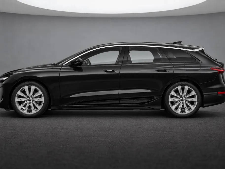 Audi A6 e-tron Advanced edition 83 kWh 286 PK · Trekhaak elek. wegklapbaar · Stoelen met geheugenfunctie · Sportstoelen zwart leder-kunstleder