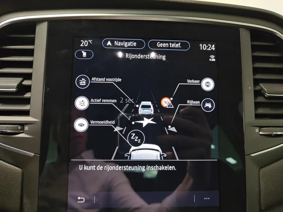 Renault Mégane Estate 1.3 TCe 140 Techno AUTOMAAT NAVI STOELVERWARMING AIRCO CAMERA CRUISE CONTROLE APPLE CARPLAY ANDROID AUTO TREKHAAK (TREKGEWICHT 1750KG) ZEER MOOIE AUTO
