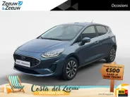 Ford Fiesta 1.0 EcoBoost Titanium 125pk | Stoel- stuur en voorruitverwarming | Navigatie via Apple Carplay & Android auto | Parkeer sensoren