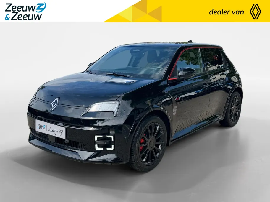Renault 5 comfort range iconic cinq 52 kWh | OP VOORRAAD NU MET €4000,- VOORRAADKORTING!!! | BLACK EDITION 1 of 5 By Z&Z Binckhorst | OP =OP!!! |