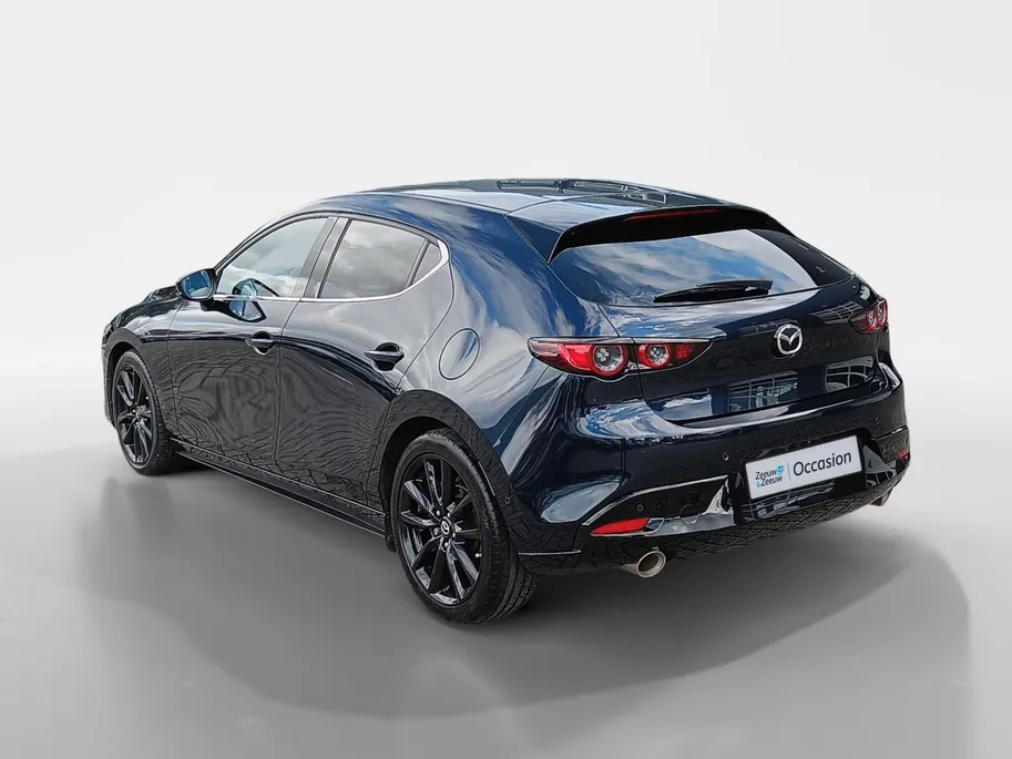 Mazda 3 2.0 e-SkyActiv-X M Hybrid 180 Luxury | Apple Carplay/Android Auto | Cruise control adaptief met Stop&Go | Dodehoek detectie | Climate control