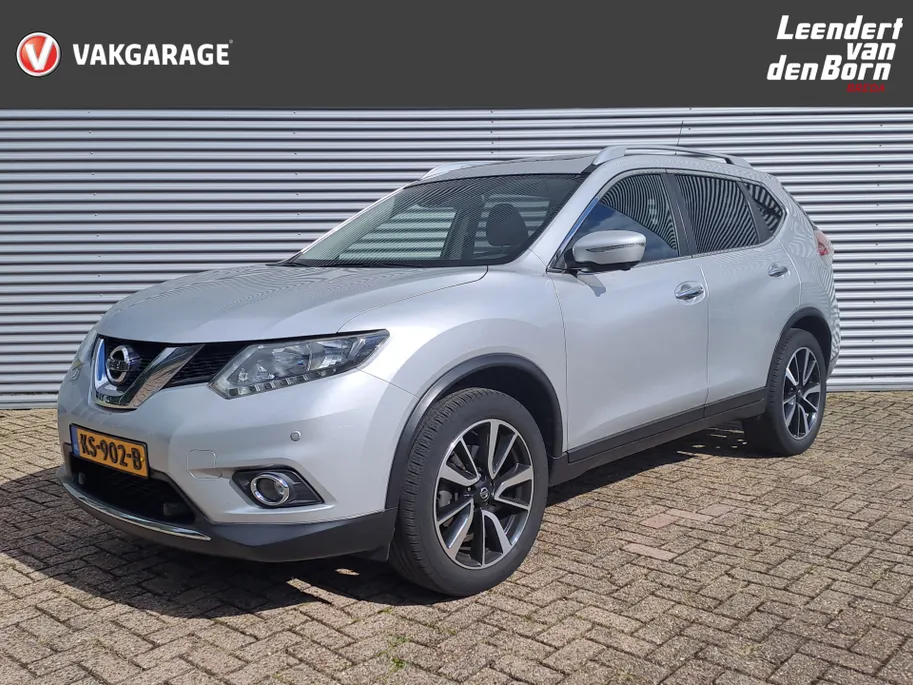 Nissan X-Trail 1.6 DIG-T N-Connecta 7p. | 7 Persoons | Trekhaak | Pano Dak | Camera | Navi | Cruise | Lichtmetalen velgen 19'