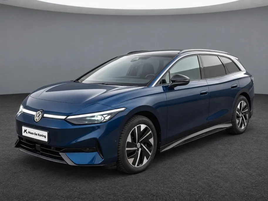 Volkswagen ID.7 Tourer Pro 77 kWh 210kW/286PK · Trekhaak · Navigatie · 360°Camera + parkeersensoren · Garantie t/m 17-10-2027