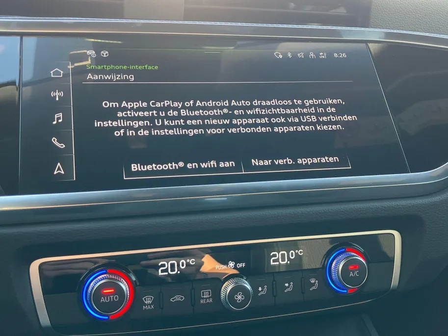 Audi Q3 Sportback 45 TFSIe 180KW/245PK S Edition Panoramadak · Camera + parkeersensoren · Apple/Android Car Play ·