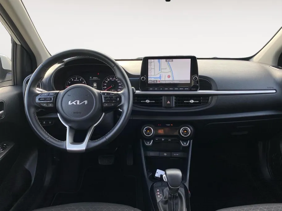 Kia Picanto 1.0 DPi DynamicPlusLine | AUTOMAAT | Climate control | Navigatie | Parkeercamera | 15 inch LM-velgen | Keyless