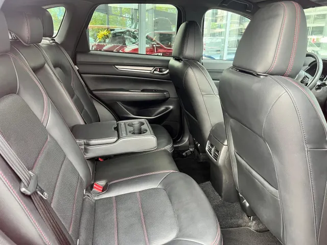 Mazda CX-5 2.0 e-SkyActiv-G M Hybrid 165 Homura Comfort Pack AUTOMAAT | TREKHAAK | LEDER | 360gr CAMERA | Bose AUDIO | STOELVENTILATIE | STOEL- en STUURVERWARMING | 1e EIG |