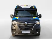 Renault Master T35 2.3 dCi 135 L3H2 Work Edition | Camper Edition | Motorsport Edition | Thule Omnistor Luifel | Airco in Leefruimte | TV | Koelkast | Magnetron | Volledig Bed | 2 Lederen Stoelen | DAB | LED Verlichting Leefruimte |
