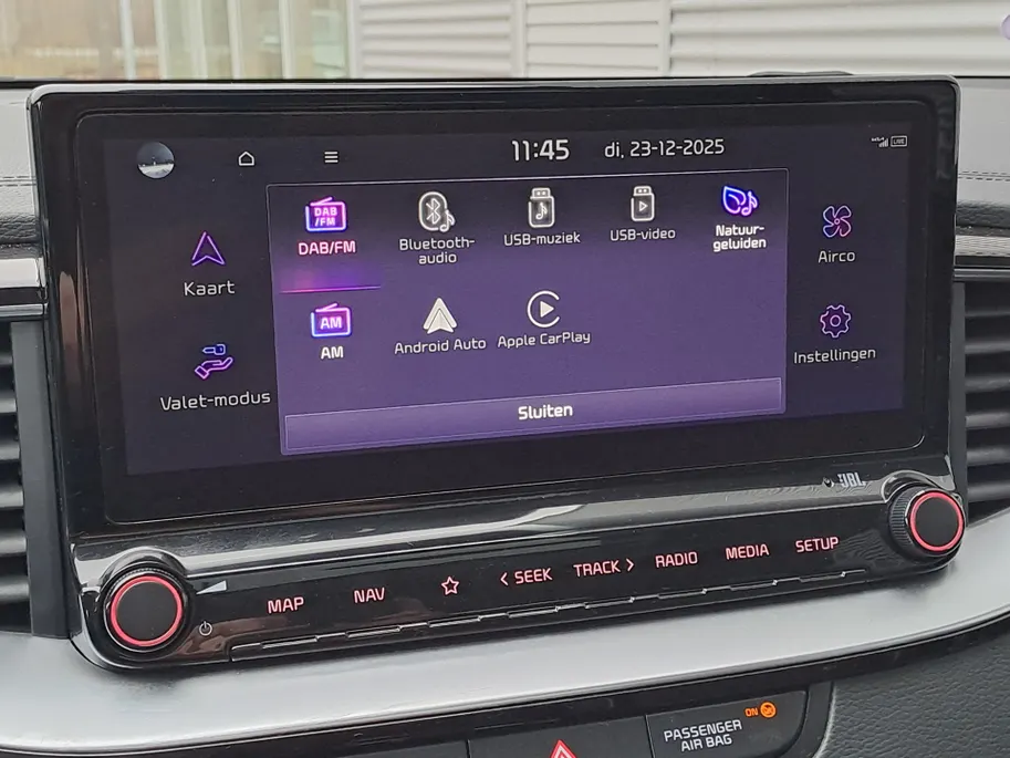 Kia Ceed Sportswagon 1.0 T-GDi ExecutiveLine Navigatie GROOT scherm | Camera | Cruise | Panorama schuif/kanteldak | Dode hoek | Apple Carplay/Android Auto | Stoel/stuur verwarming | JBL | Elektr. achterklep