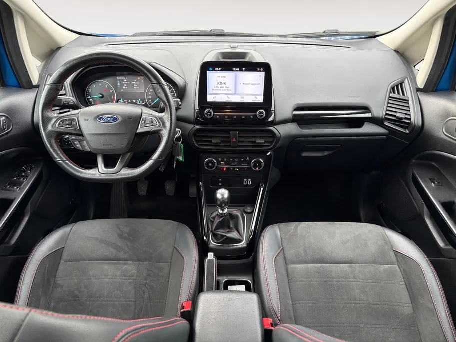 Ford EcoSport 1.0 EcoBoost ST-Line | Stoel/Stuur/Voorruitverwarming | Parkeersensoren Achter | Apple/Android Carplay | Half Leder |