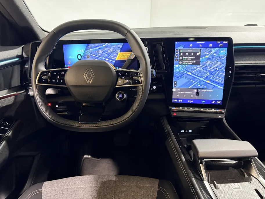 Renault Espace 200PK E-Tech Full Hybrid Techno 7p. Automaat | Google Built-In | Apple Carplay/Android Auto | Vast Glazen Panoramadak | Cruise Control Adaptief | Climate Control | USB-C | Electrische Achterklep | Camera | Parkeersensoren | Lichtmetalen Velgen | LED Lampe