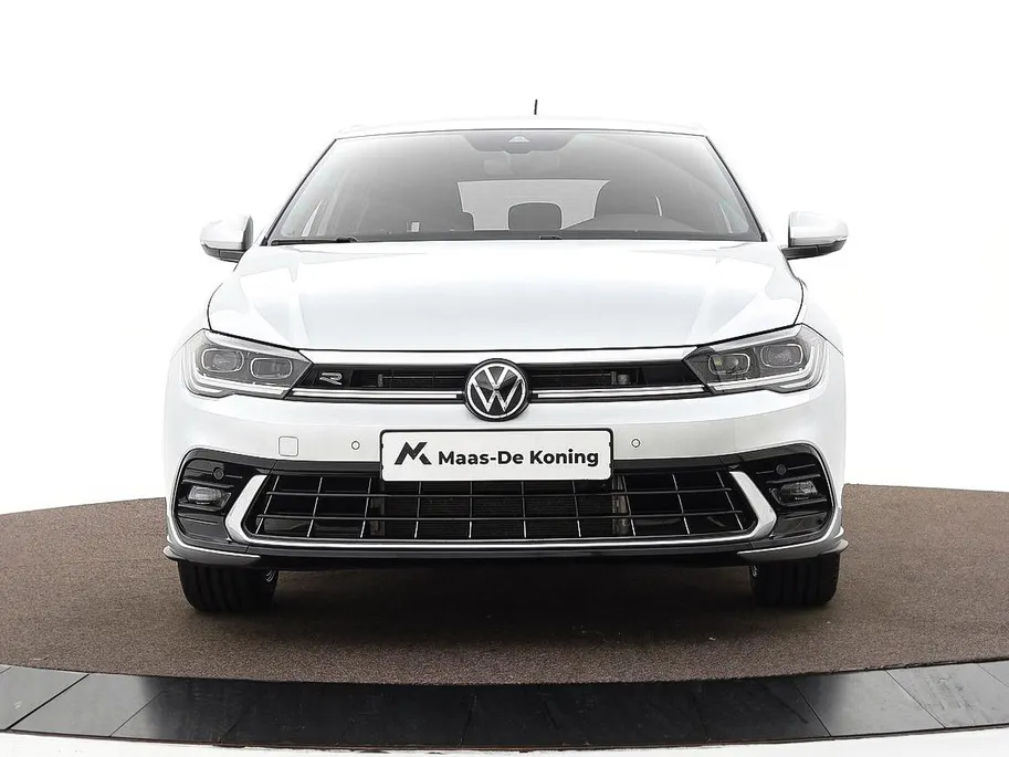 Volkswagen Polo 1.0 TSI 95pk DSG R-Line · Camera · Matrix LED · ACC · Stoelverwarming · Apple/Android Car Play · Sfeerverlichting · Verkeersbord Detectie ·