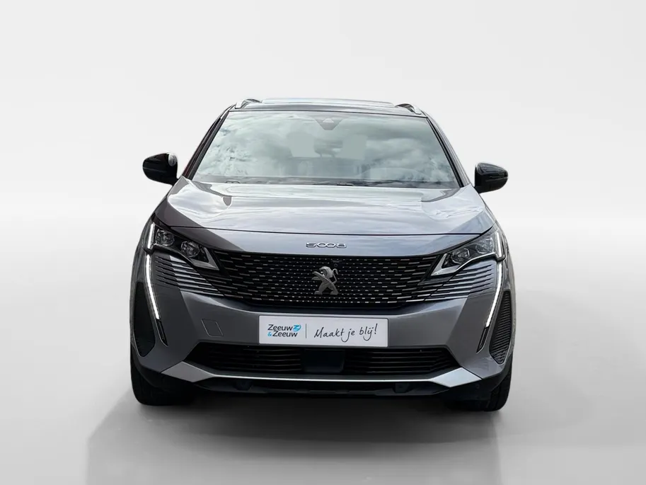 Peugeot 5008 1.2 Hybrid 136 GT 146PK AUTOMAAT | 7-persoons | Cruise Control | Climate Control | Schuif- kanteldak | 360 camera | Parkeersensoren rondom |