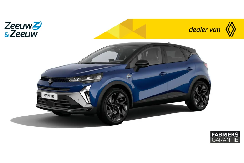 Renault Captur 1.8 E-Tech full hybrid 160 esprit Alpine Nu leverbaar met €2.000,- EXTRA Zeeuw & Zeeuw korting en 5 jaar GRATIS garantie tot 160.000km! || LMV | Direct leverbaar | Gratis 5 jaar garantie tot 100.000km | elektrisch verwarmbaar stuurwiel﻿ | Draadloze telefo