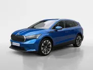 Škoda Enyaq iV 80 | Elektrisch verstelbare stoelen incl. geheugenfunctie | Stoel- en stuurverwarming | Elektrisch bedienbare achterklep | Lederen bekleding | Achteruitrijcamera | Parkeersensoren voor- en achter | Apple/Android Carplay
