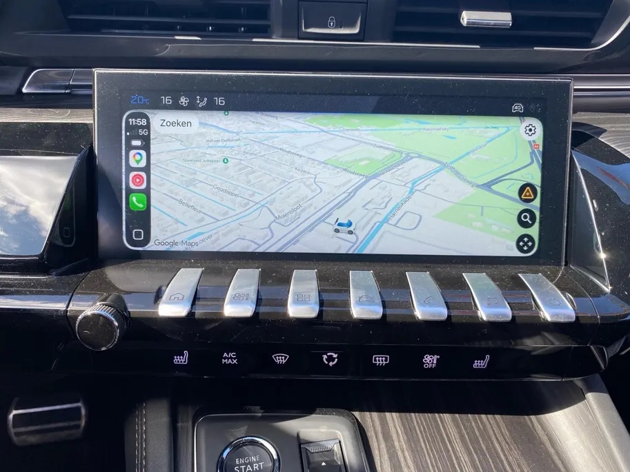 Peugeot 508 SW 1.6 Plug-in Hybrid 225 GT Line WLTP tot 55 km elektrisch | Camera | Dodehoek Detectie | Apple Carplay/Android Auto | Climate Control | Adaptief Cruise Control | Etc.