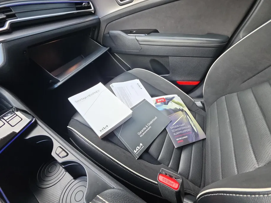 Kia Sportage 1.6 T-GDi Hybrid GT-PlusLine | Camera | Navi | Panoramadak | Stoel + Stuurverwarming | Stoelventilatie | Memory | Elektr. Achterklep |