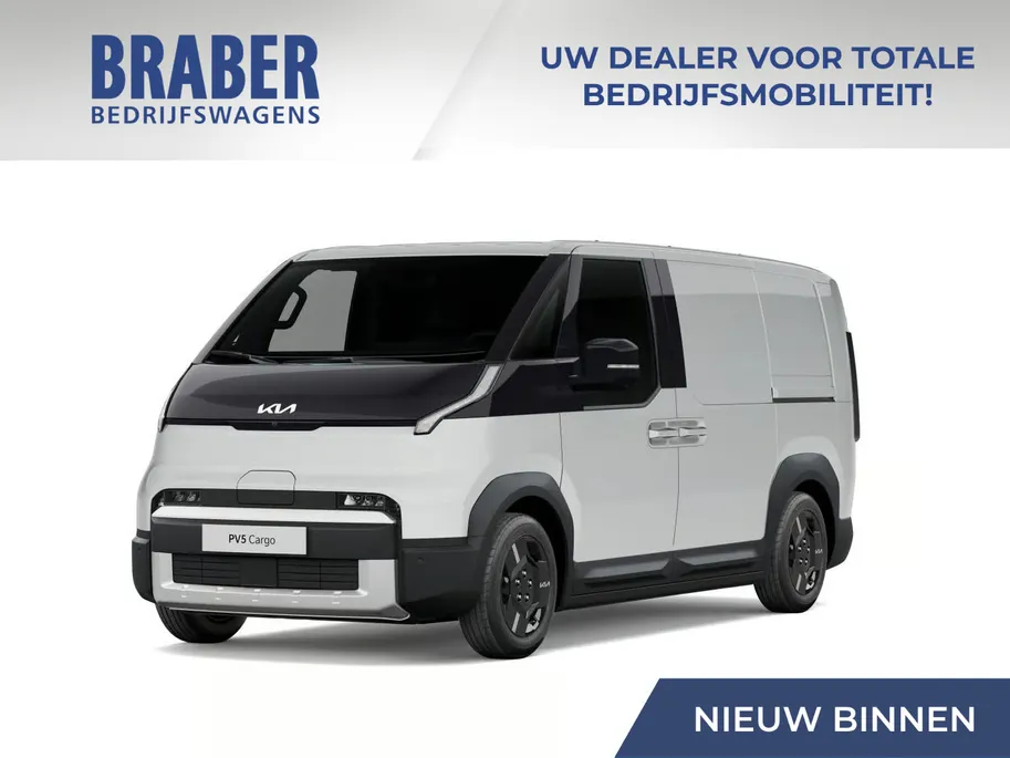 Kia PV5 L2H1 Elite 71.2 kWh | Schuifdeur links | Nieuw | Actieradius tot 416 km (WLTP) | Tijdelijk € 2.500 aan accessoires naar keuze bij aanschaf of 2,99% financiering | Uit voorraad leverbaar |