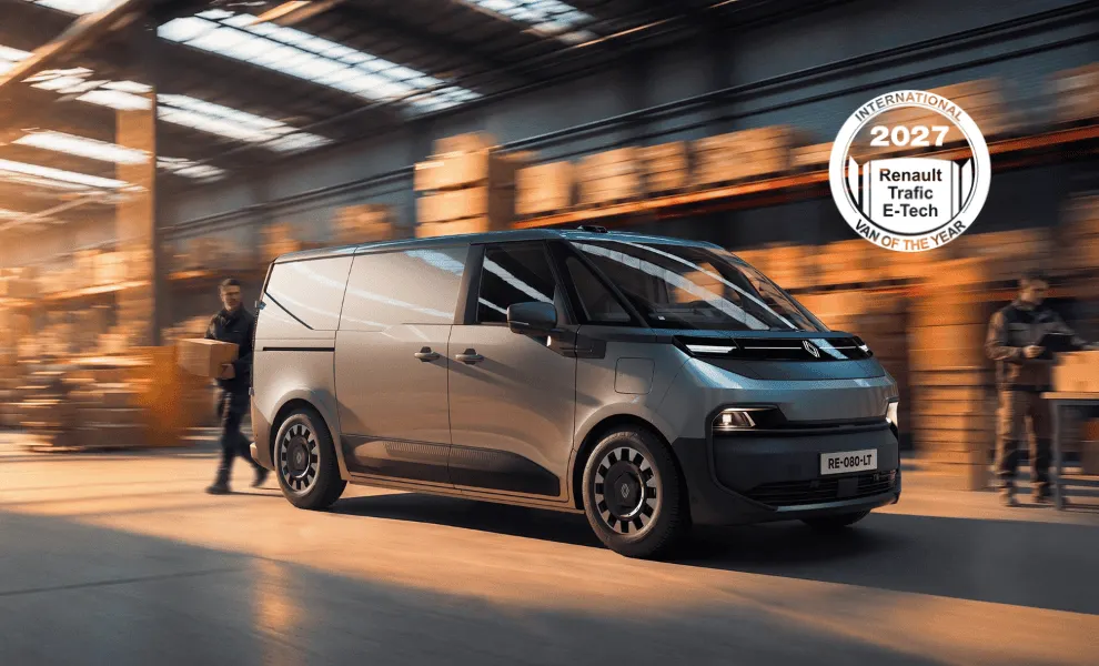 Renault Trafic van E-Tech electric Van of the year 2027