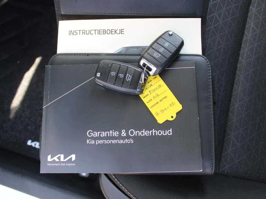 Kia Picanto 1.0 MPi DynamicLine | Camera | Airco | Apple Carplay/Android Auto | Navi | Cruise | 14' LM | Dealer onderhouden |