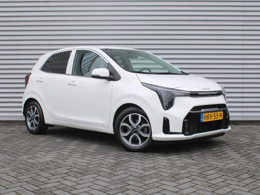 Kia Picanto 1.0 DPI AMT ExecutiveLine | Stuur-/stoelverwarming | Camera | Draadloze telefoonlader | LED | 15' LM | Clima | Cruise | Navi | Automaat |