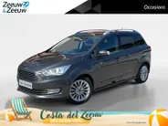 Ford Grand C-Max 1.0 Titanium 7Pers. | Navigatie | Voorruitverwarming | Stoelverwarming | Privacy Glass | Cruise Control | 17|  Velgen | Parkeersensoren voor en achter | Parkeerassistent | Zonneschermen