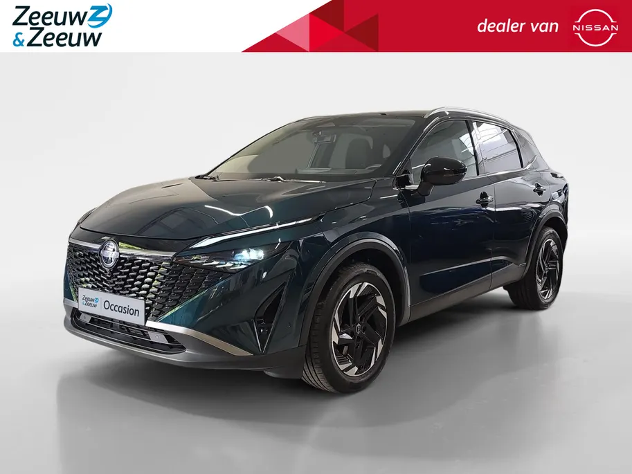 Nissan QASHQAI 1.5 e-Power N-Connecta | Ocean Deep! | Panorama dak | 360 Camera | Google navigatie | Apple Carplay | Android auto