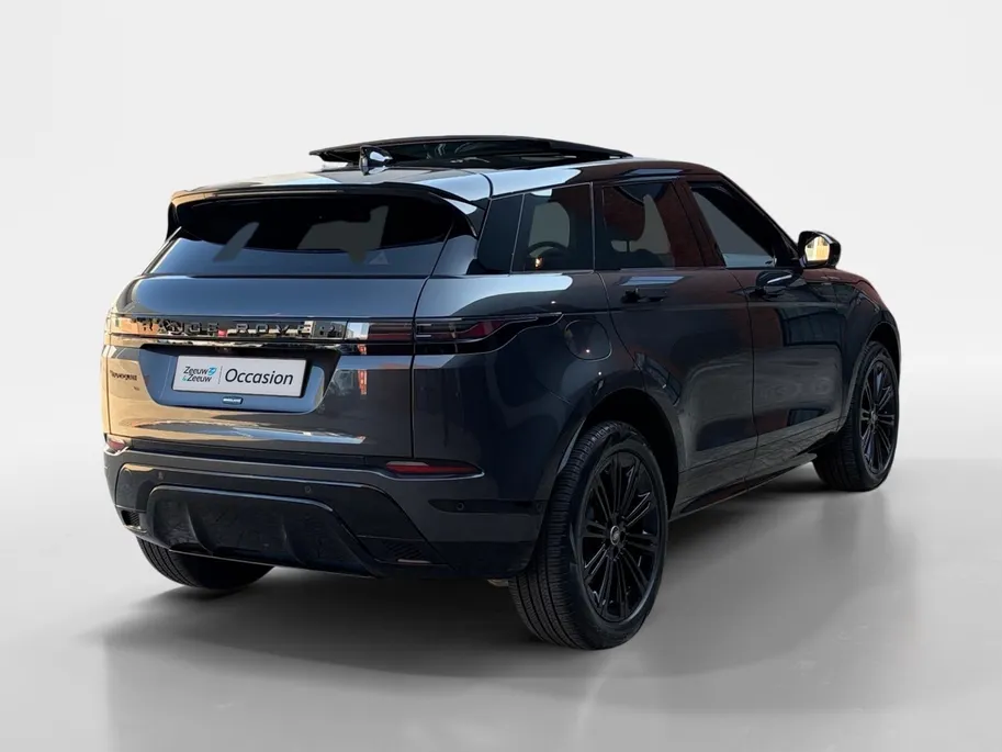 Land Rover Range Rover Evoque 1.5 P270e PHEV AWD SE Dynamic Edition | Black Pack | Keramische coating | Panoramadak | Meridian audio-installatie | Elektrisch verstelbare stoelen incl. geheugenfunctie | 3D camera | Apple/Android Carplay | Elektrisch verstelbare achterklep | Stoelverwar