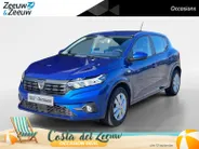 Dacia Sandero 90PK TCe Comfort | Apple CarPlay/Android Auto | Airco | Cruise Control | Full LED | Armsteun | Elektrische Ramen & Spiegels | Licht & Regen Sensor |