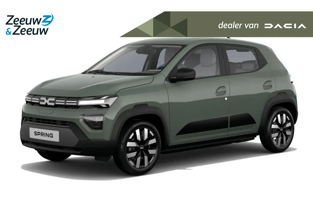 Dacia Spring Expression 70 | Alleen uit voorraad leverbaar! | Vraag naar de voorraad | 3 jaar garantie tot 60.000km | Financier vanaf 2,9 % rente |