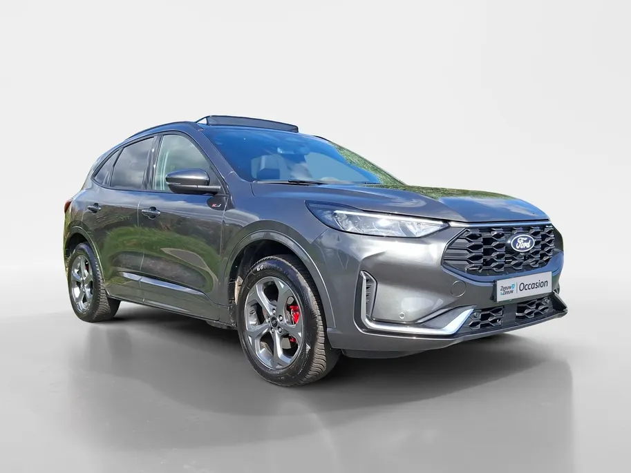 Ford Kuga ST-Line X 243PK | Panoramadak | Winter Pack | El. Trekhaak | Adaptieve Cruise Control | 360graden Camera | BLIS | Half Leder| LED | 2100kg Trekgewicht