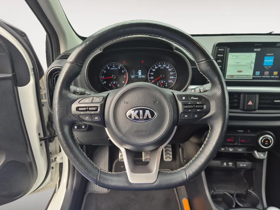 Kia Picanto 1.2 CVVT X-Line | Cruise Control | Climate Control | Camera | Navigatie | Stoelverwarming | Stuurverwarming | Lederen Bekleding | X-Line |