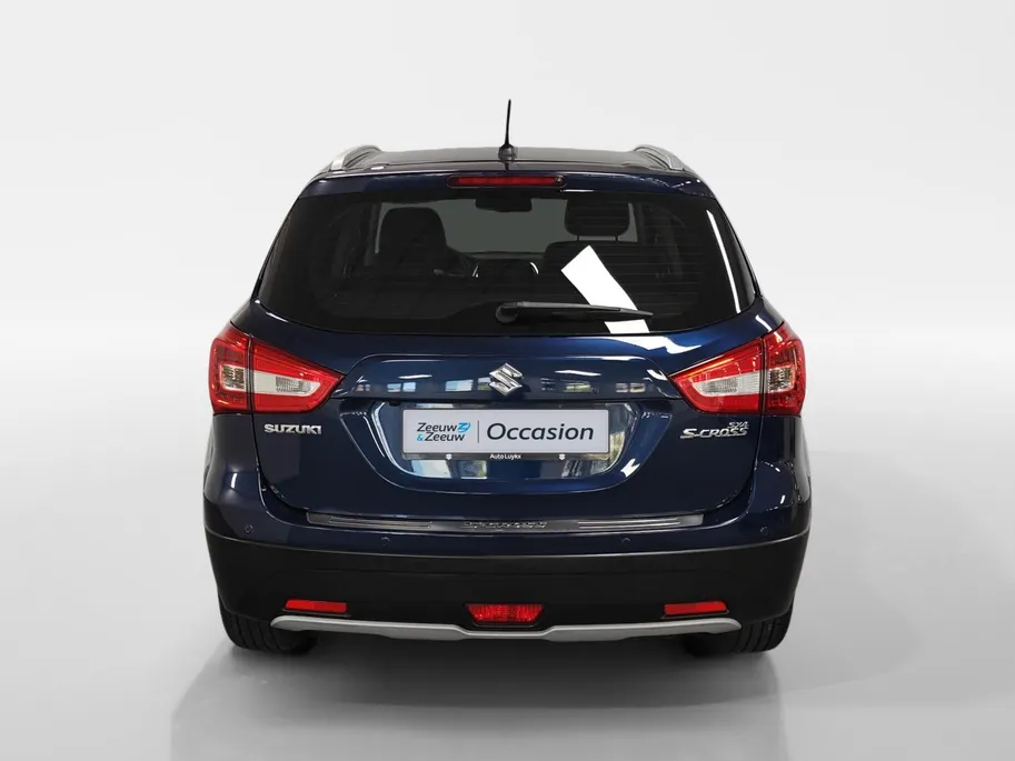 Suzuki S-Cross 1.4 Boosterjet Stijl AUTOMAAT NAVI AIRCO CAMERA ADAPTIEVE CRUISE CONTROLE APPLE CARPLAY ANDROID AUTO SCHUIFKANTELDAK LEER ZEER MOOIE AUTO DEALER ONDERHOUDEN