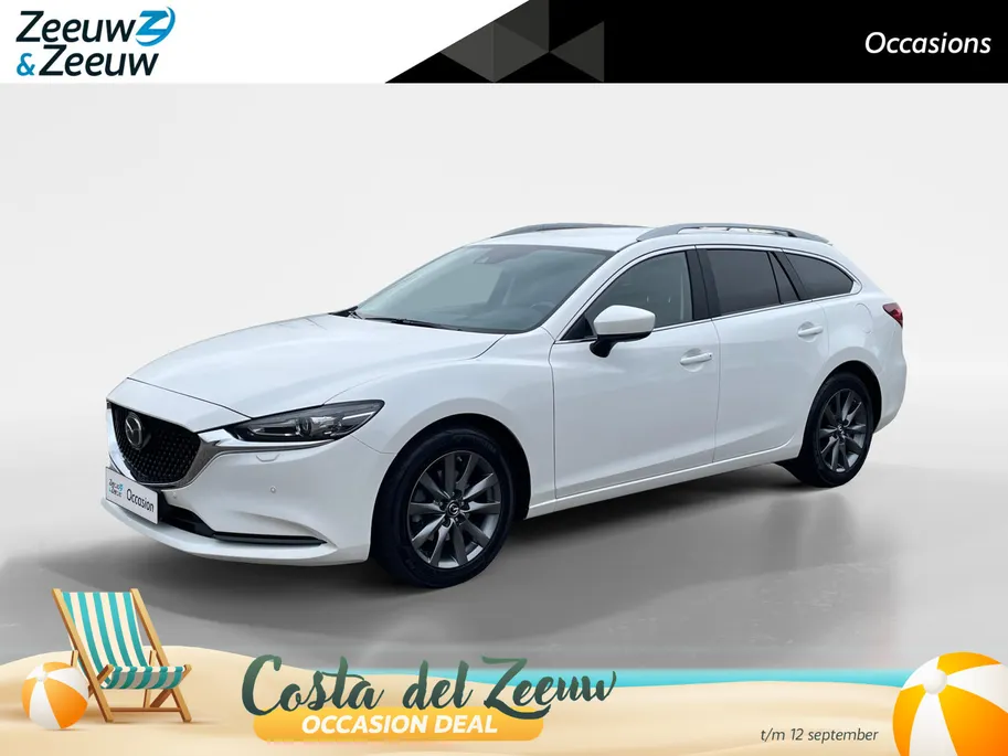 Mazda 6 Sportbreak 2.0 SkyActiv-G 145 TS | Automaat! | Navi | Parkeersensoren | Climate control