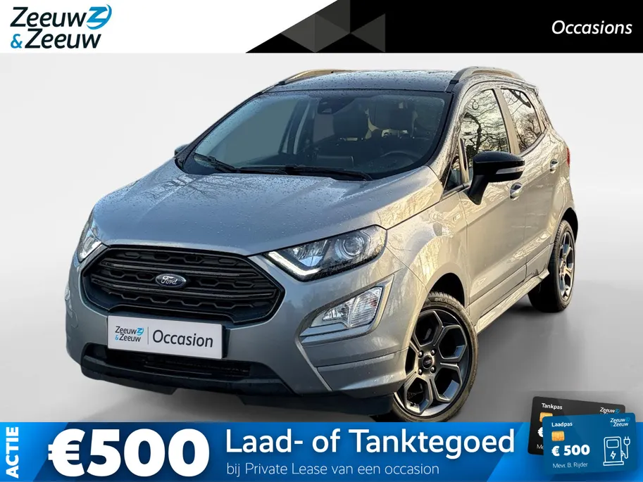 Ford EcoSport 1.0 EcoBoost ST-Line | Zwart dak | Winter Pack | Parkeersensoren | Cruise Control | Climate Control