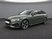 Audi A4 Avant 35 TFSI 150pk S edition Competition · Trekhaak · Camera ·  Stoelverwarming · Drive select · Leder/Stof · Garantie t/m 23-07-2028 of 100000km.