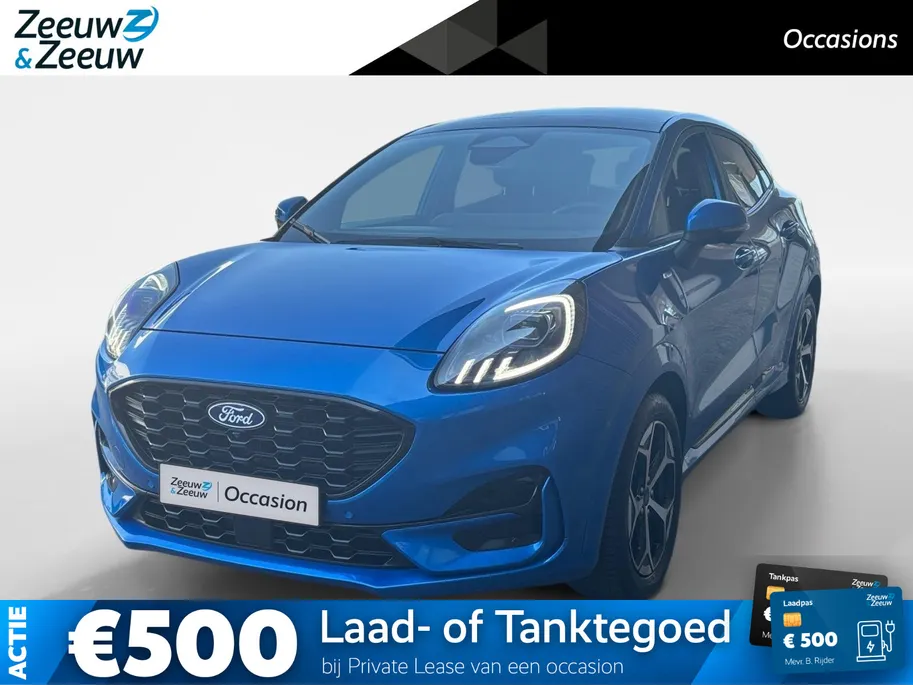Ford Puma 1.0 EcoBoost Hybrid ST-Line X | Panorama Dak | Elektric. Achterklep | 360 camera