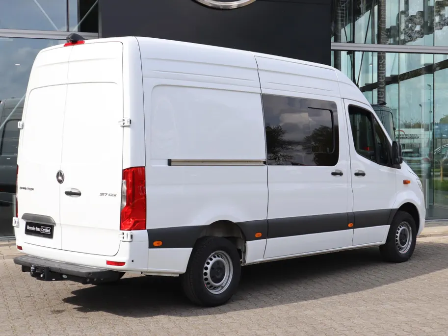 Mercedes-Benz Sprinter 317 L2H2 DC 6 pers. 3.5T TREKHAAK
