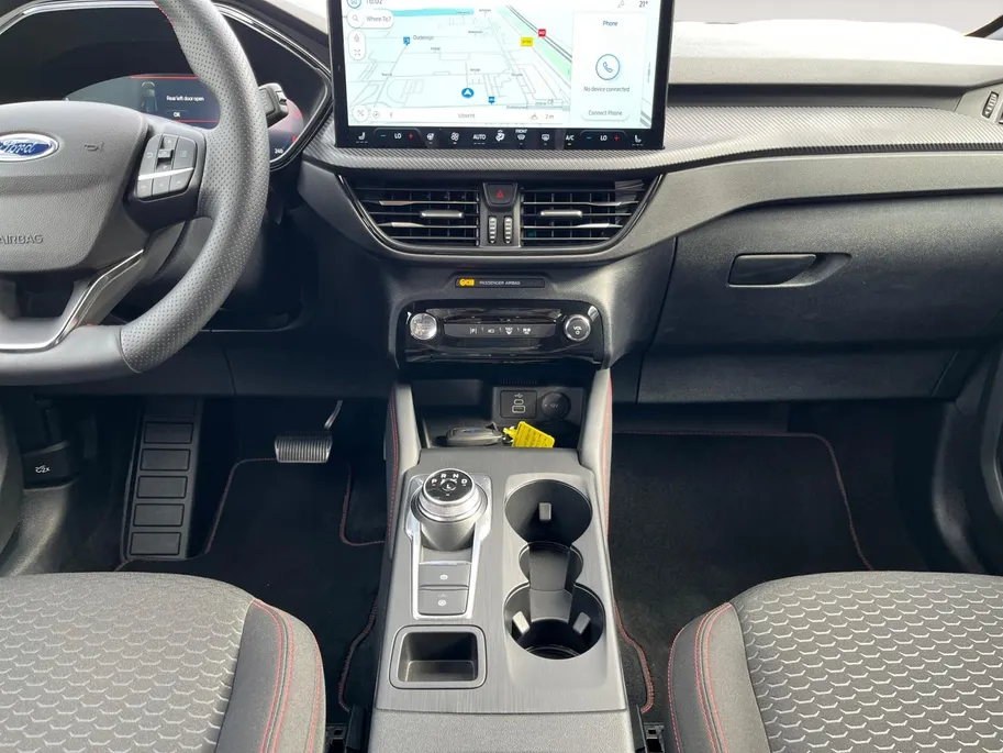 Ford Kuga 2.5 PHEV ST-Line | Adaptieve Cruise Control | Stoel/Stuur/Voorruitverwarming | navigatie | Draadloze Apple/android Carplay |