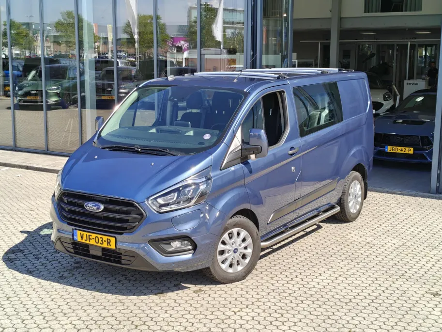 Ford Transit Custom 340 Benzine L1H1 PHEV DC | Benzine Plug-In Hybride | Snoeks dubbel cabine | Winter Pack